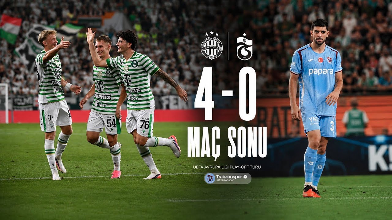 Ferencvaros vs Trabzonspor ภาพวิดีโอไฮไลท์ฟุตบอล