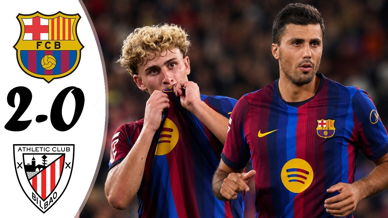 Barcelona vs Athletic Club วิดีโอฟุตบอล