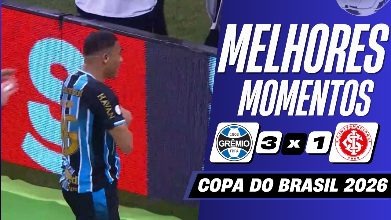 Grêmio vs Internacional ภาพวิดีโอไฮไลท์ฟุตบอล