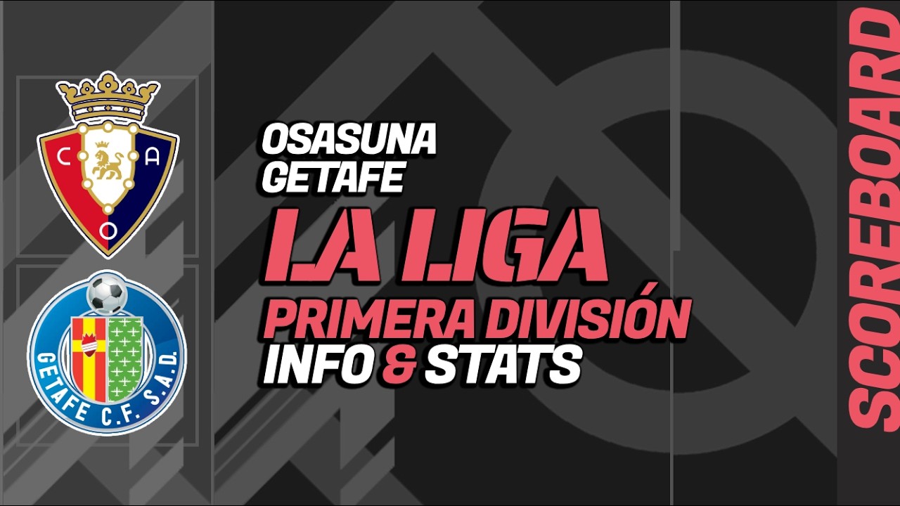Osasuna vs Getafe ภาพถ่ายทอดสดฟุตบอล