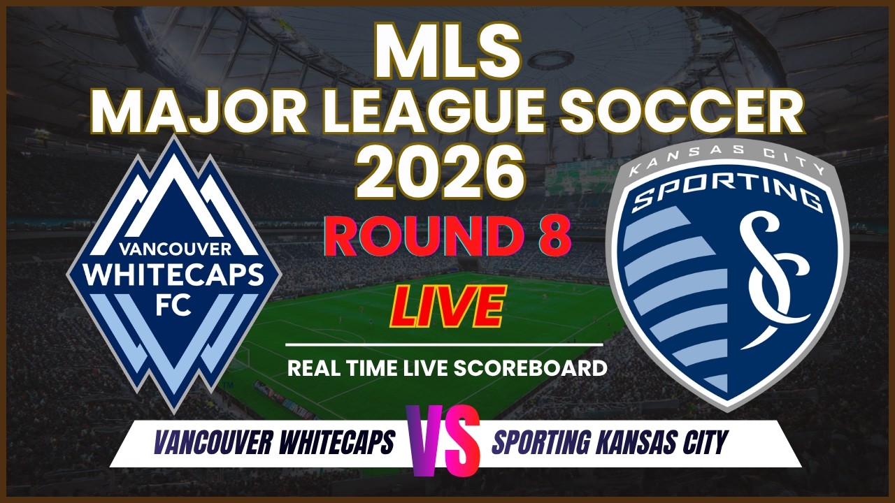Sporting Kansas City vs Vancouver Whitecaps ภาพถ่ายทอดสดฟุตบอล