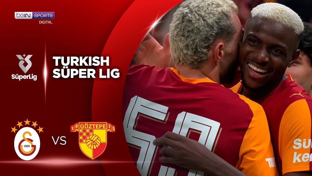 Galatasaray vs Goztepe ภาพวิดีโอไฮไลท์ฟุตบอล