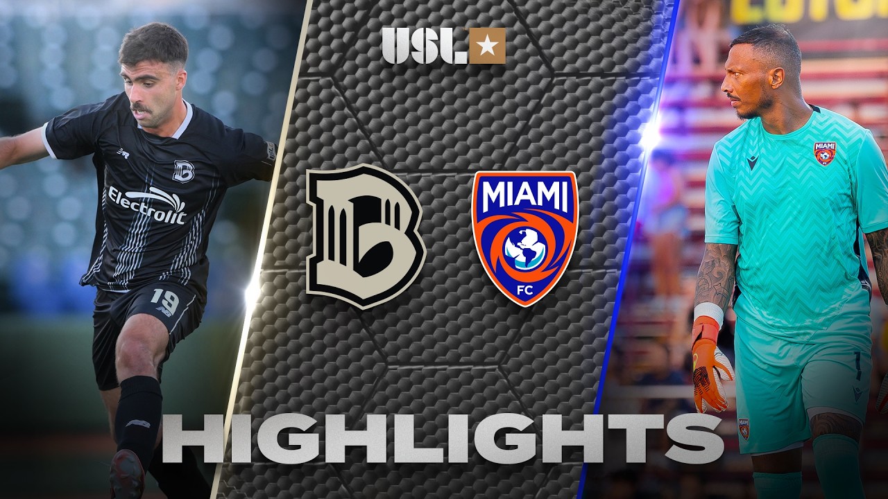 Brooklyn FC vs Miami FC ภาพวิดีโอไฮไลท์ฟุตบอล