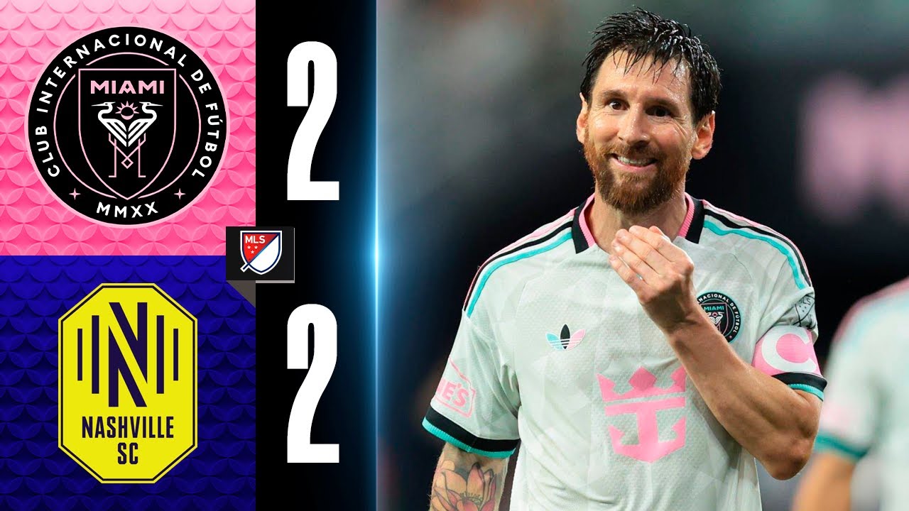 Inter Miami CF vs Nashville SC ภาพวิดีโอไฮไลท์ฟุตบอล
