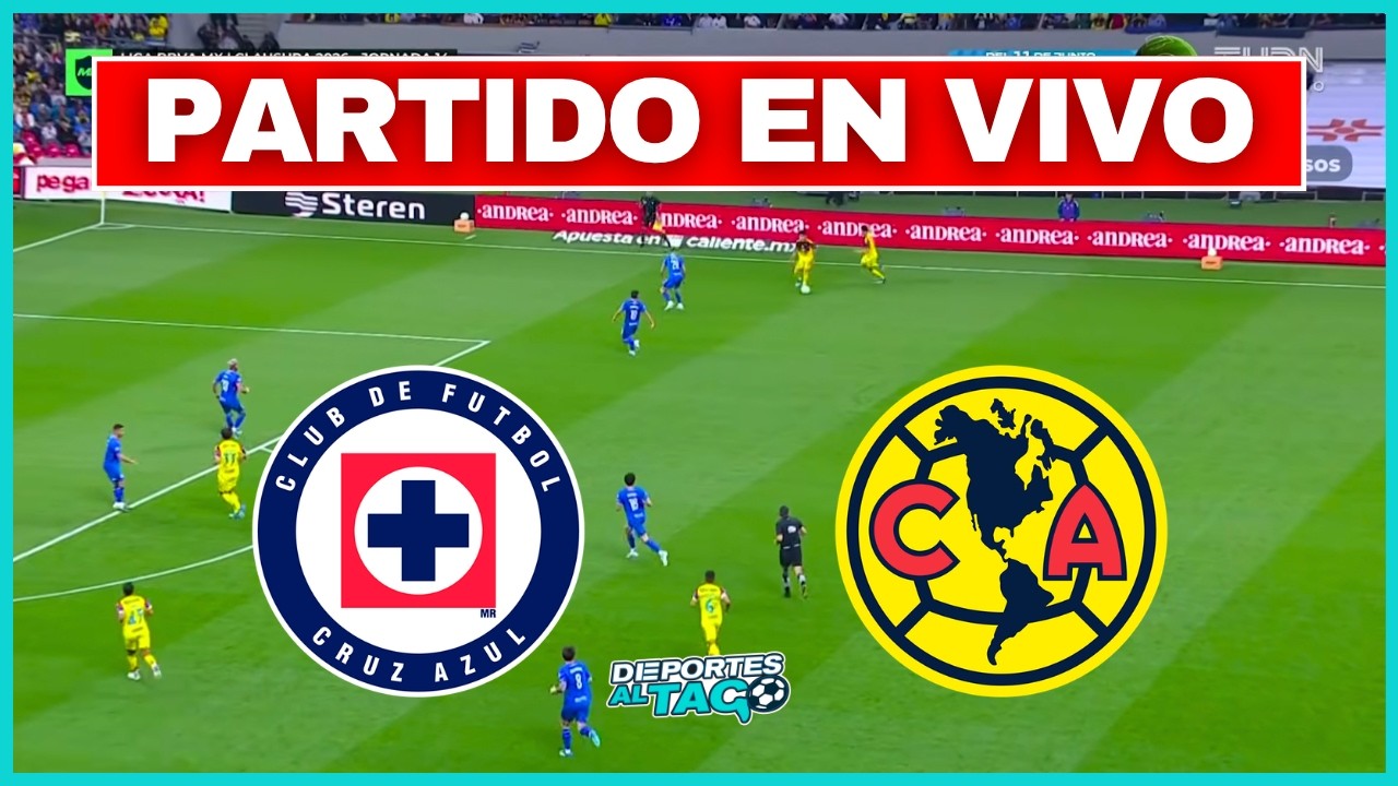 Cruz Azul vs América วิดีโอฟุตบอล