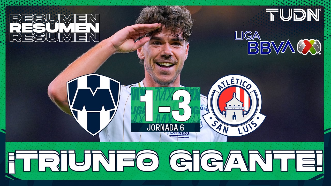 Monterrey vs Atlético de San Luis วิดีโอฟุตบอล