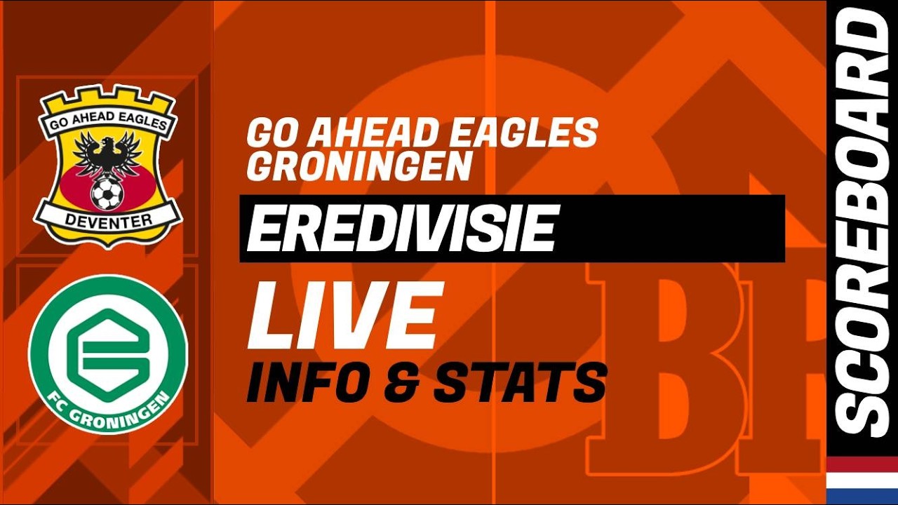 Go Ahead Eagles vs FC Groningen ภาพถ่ายทอดสดฟุตบอล