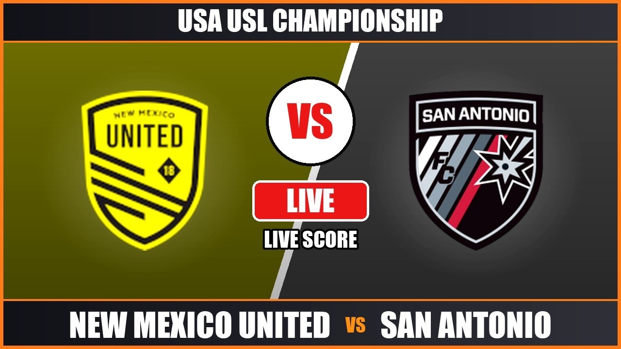 New Mexico United vs San Antonio FC ภาพถ่ายทอดสดฟุตบอล
