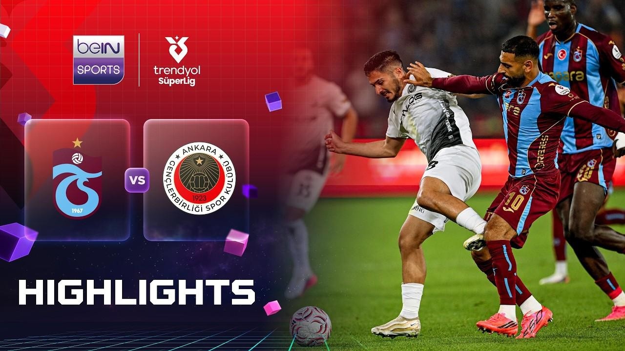 Trabzonspor vs Genclerbirligi ภาพวิดีโอไฮไลท์ฟุตบอล
