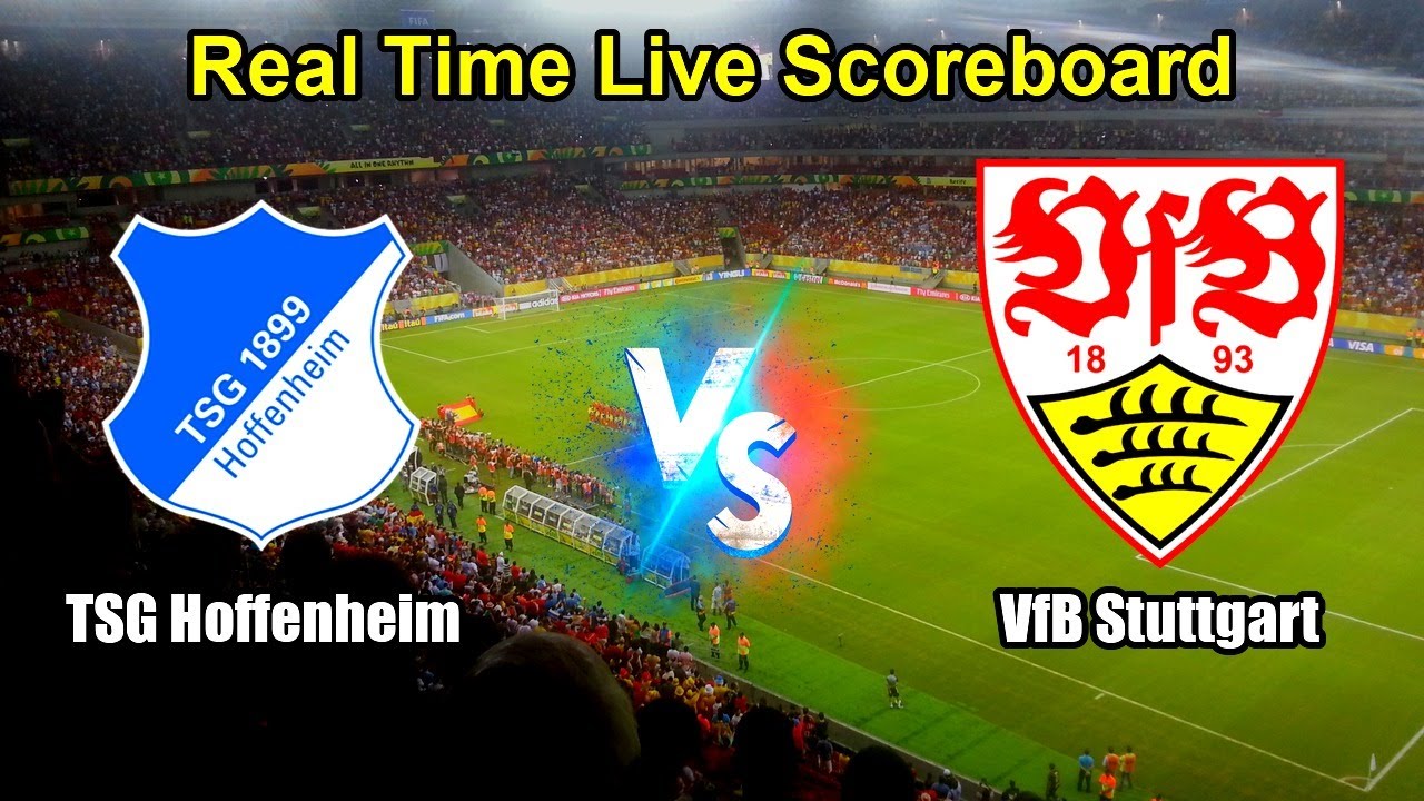 TSG Hoffenheim vs VfB Stuttgart ภาพถ่ายทอดสดฟุตบอล