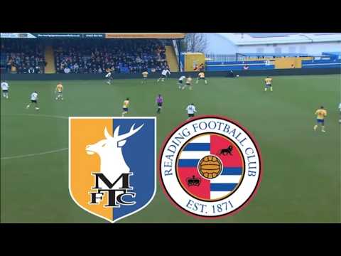 Reading vs Mansfield Town ภาพถ่ายทอดสดฟุตบอล