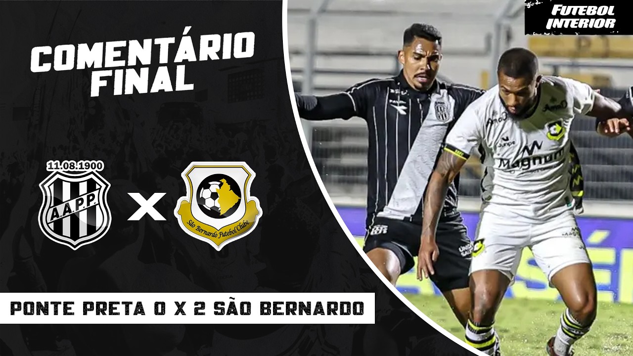 Ponte Preta vs São Bernardo ภาพวิดีโอไฮไลท์ฟุตบอล