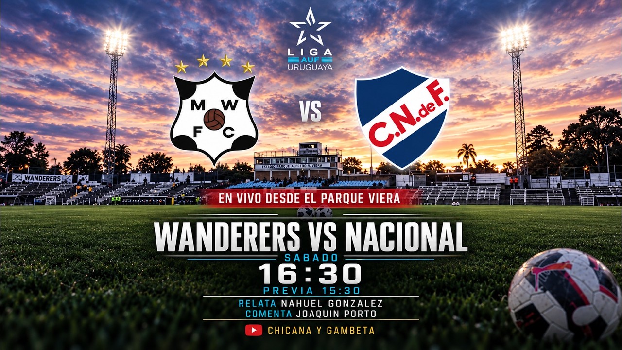 Montevideo Wanderers vs Nacional ภาพวิดีโอไฮไลท์ฟุตบอล
