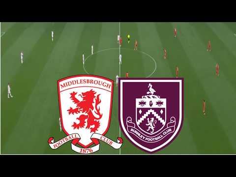 Burnley vs Middlesbrough ภาพถ่ายทอดสดฟุตบอล