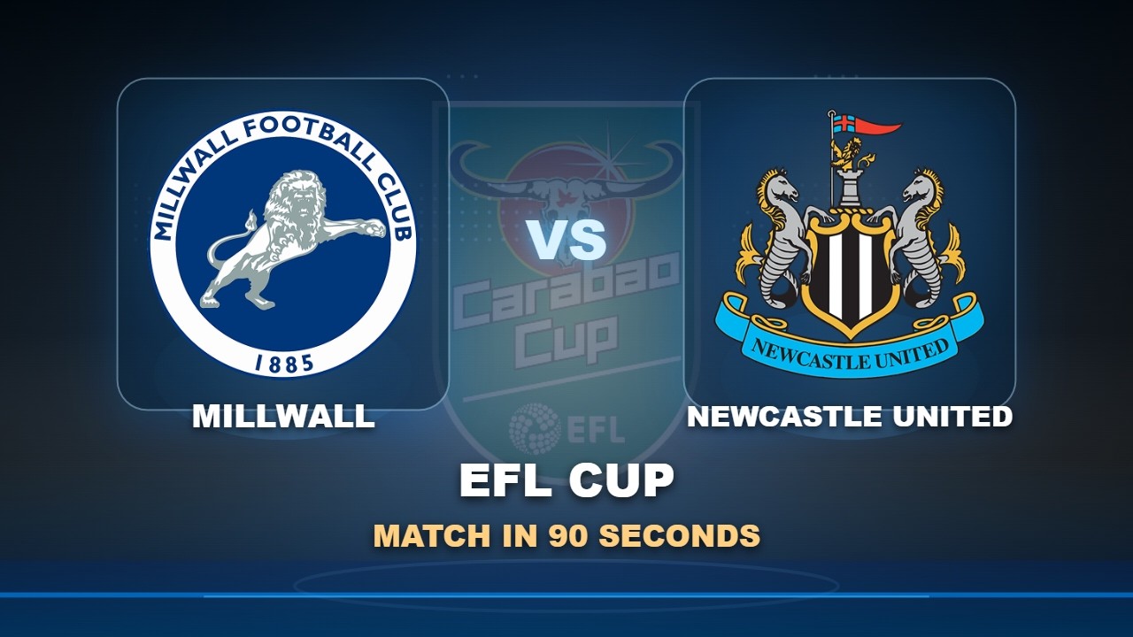 Millwall vs Newcastle United วิดีโอฟุตบอล