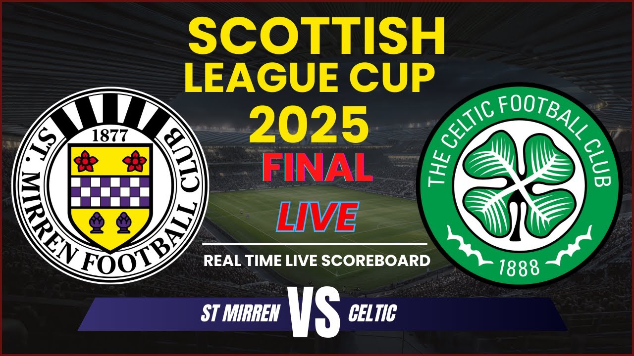 St Mirren vs Celtic ภาพถ่ายทอดสดฟุตบอล