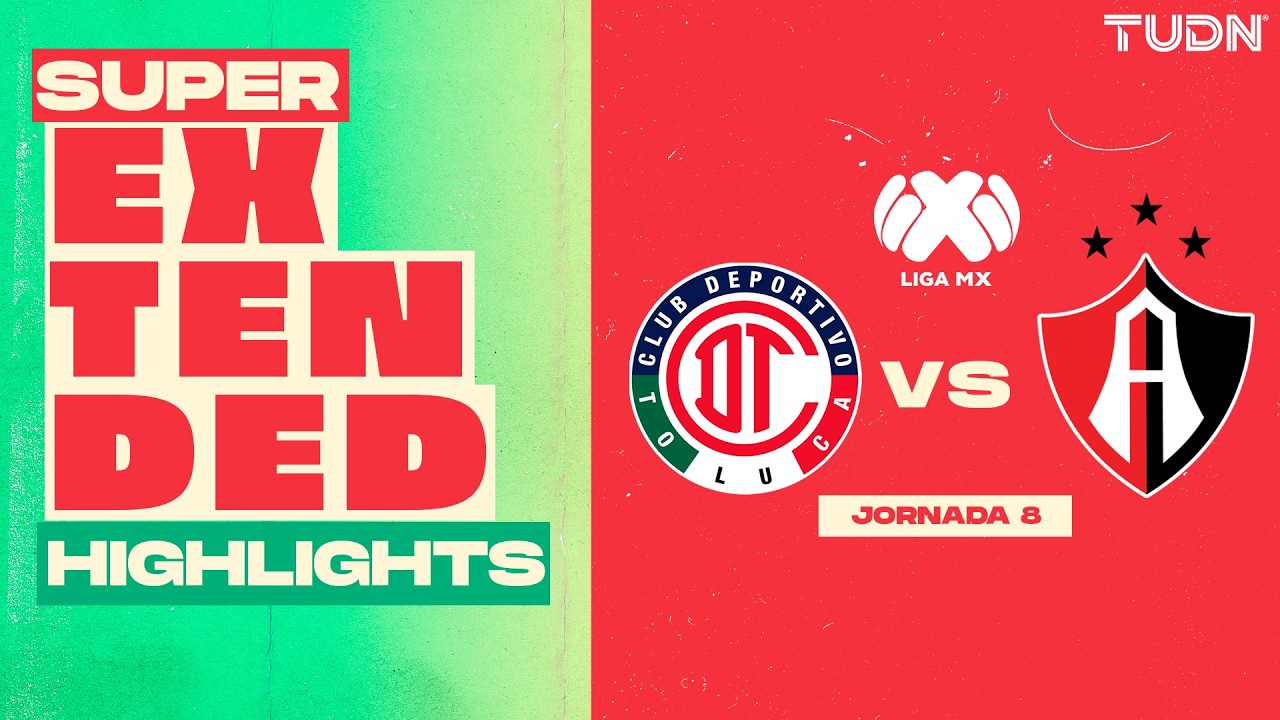 Toluca vs Atlas ภาพวิดีโอไฮไลท์ฟุตบอล