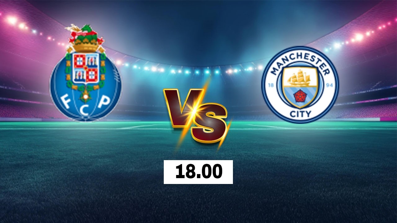 FC Porto vs Manchester City ภาพถ่ายทอดสดฟุตบอล