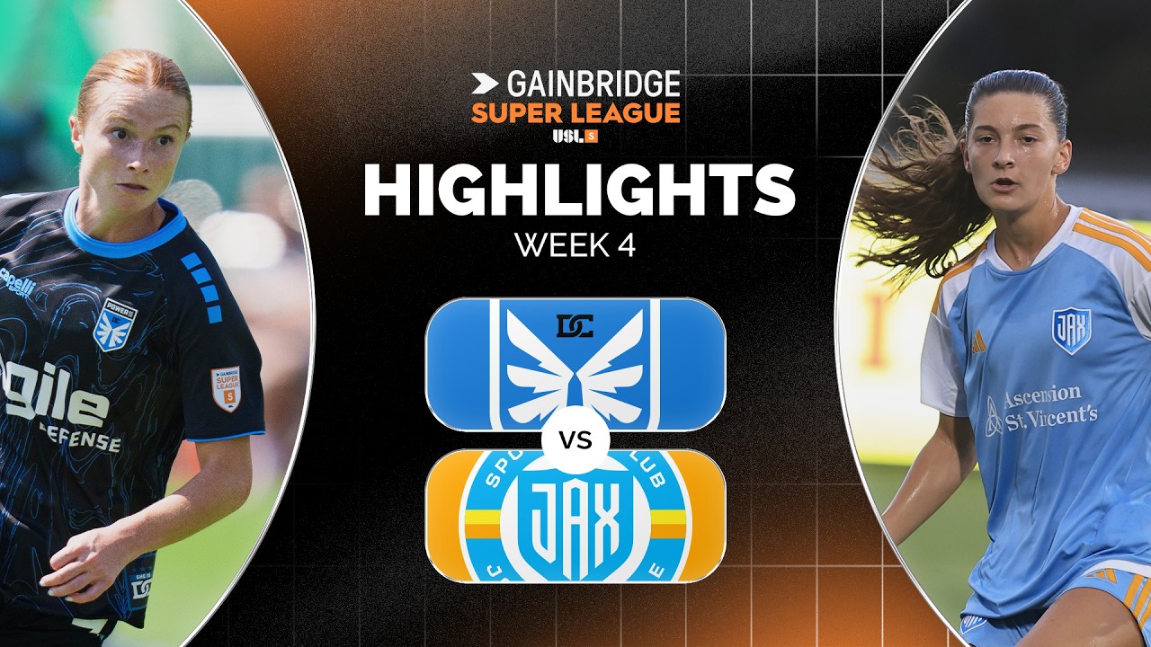 DC Power FC vs Sporting Jax วิดีโอฟุตบอล