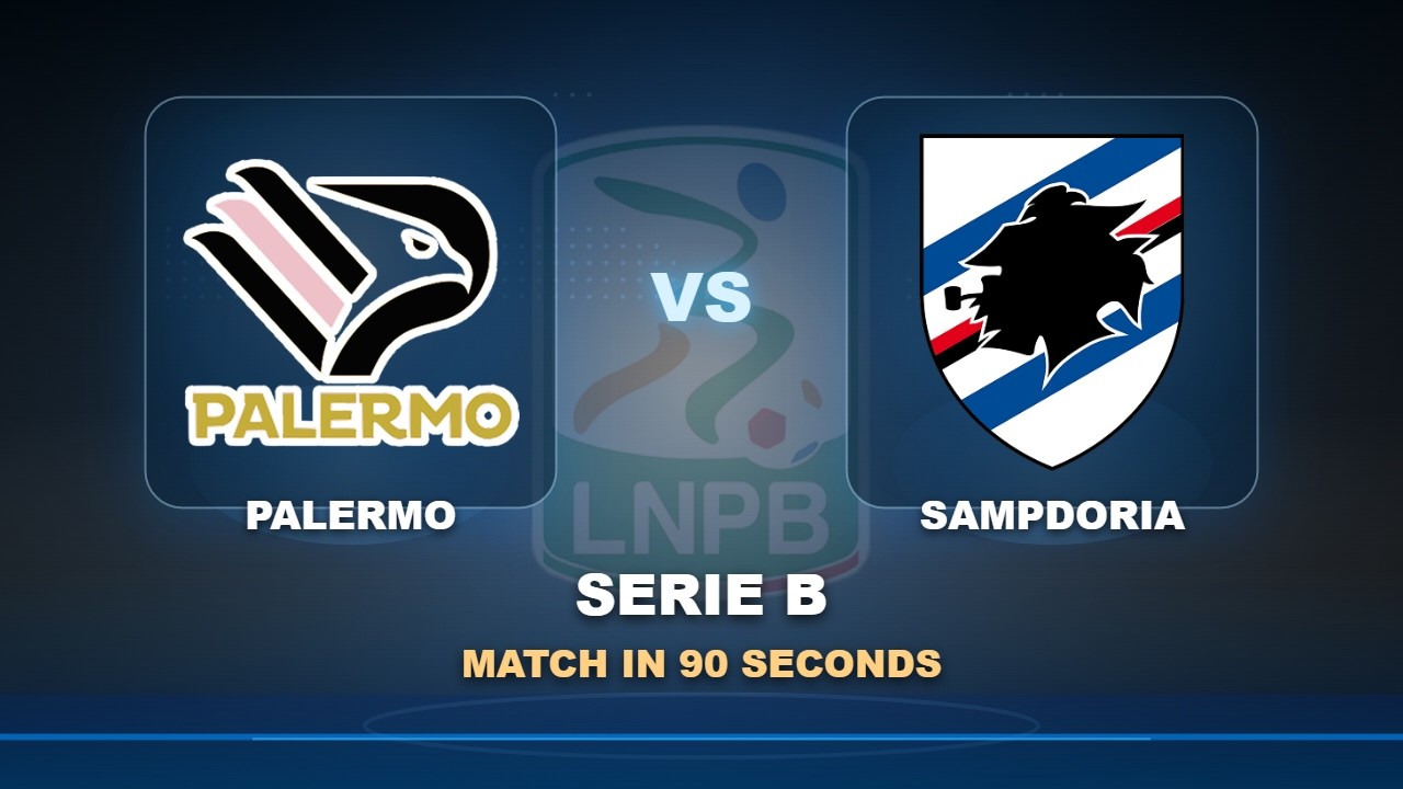 Palermo vs Sampdoria วิดีโอฟุตบอล