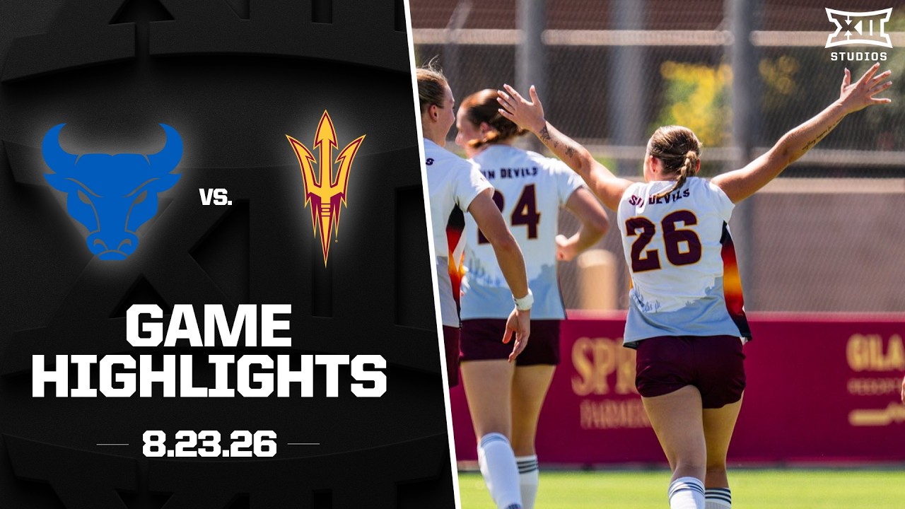 Arizona State vs Buffalo ภาพวิดีโอไฮไลท์ฟุตบอล