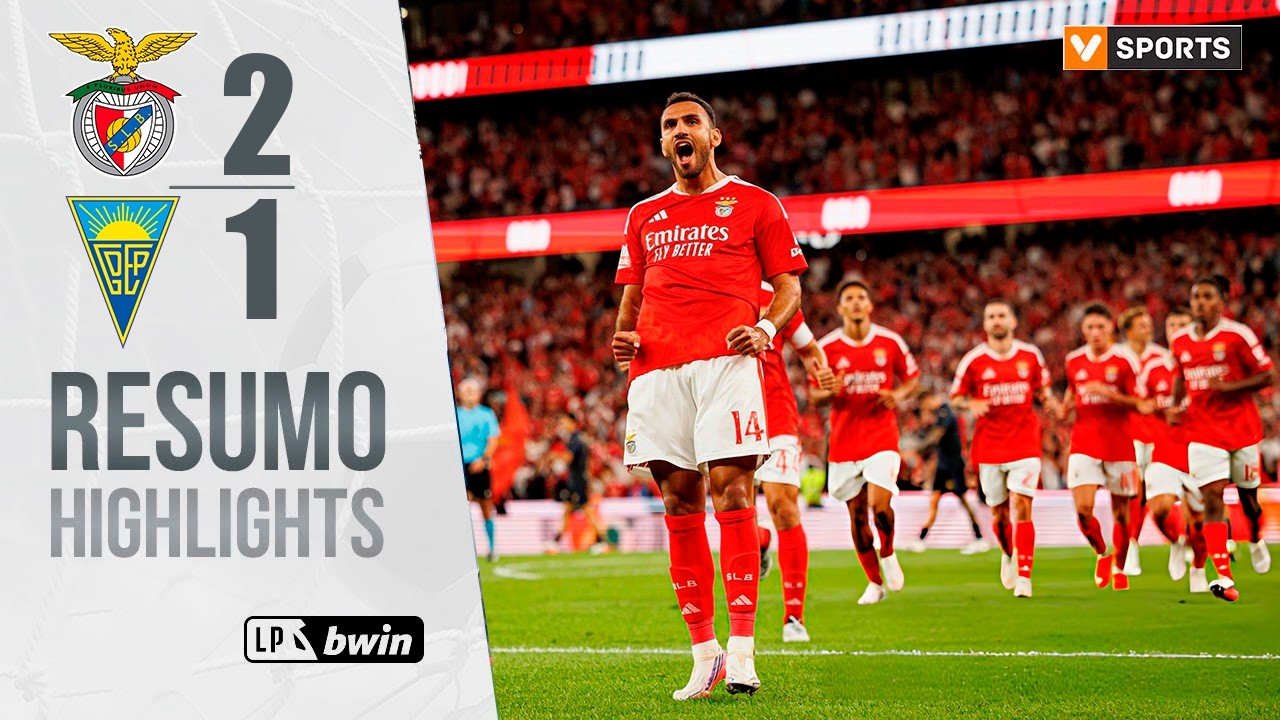 Benfica vs Estoril ภาพวิดีโอไฮไลท์ฟุตบอล