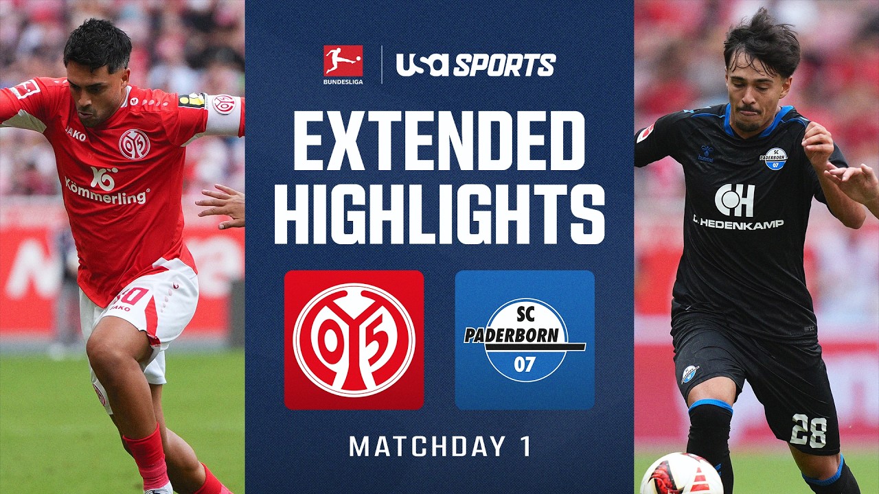Mainz vs SC Paderborn 07 ภาพวิดีโอไฮไลท์ฟุตบอล