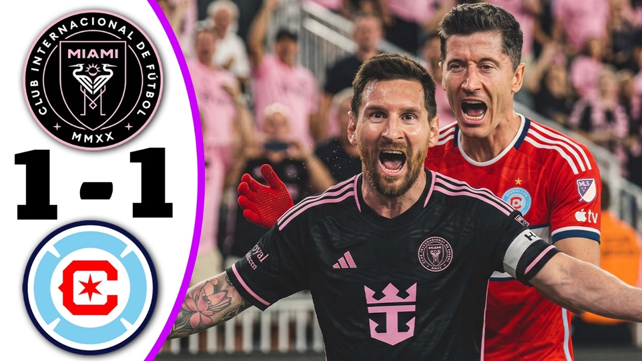 Chicago Fire FC vs Inter Miami CF วิดีโอฟุตบอล