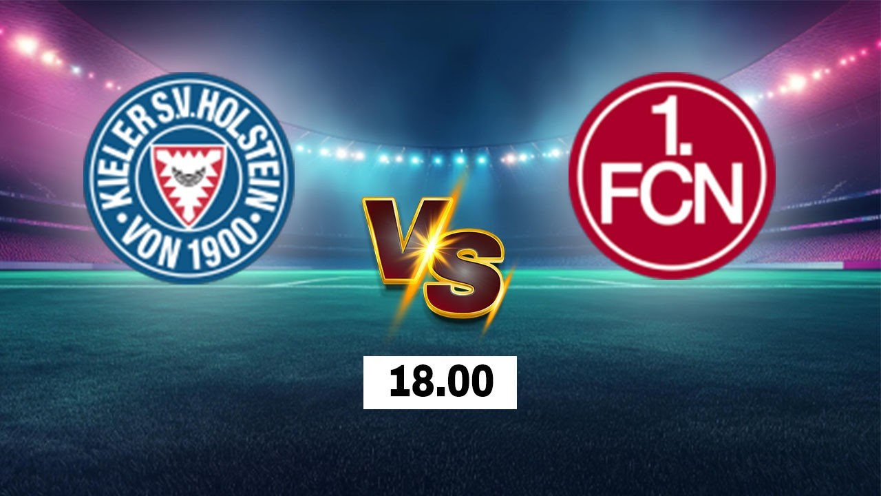 Holstein Kiel vs 1. FC Nürnberg ภาพถ่ายทอดสดฟุตบอล