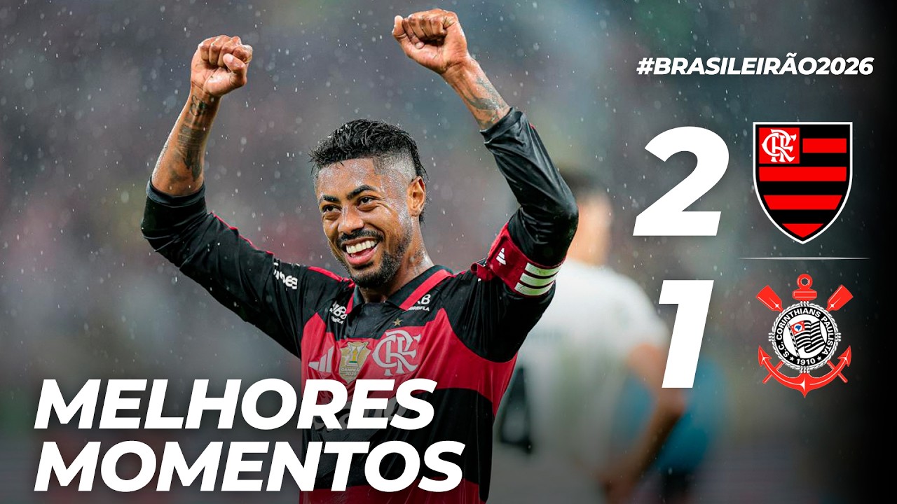 Flamengo vs Corinthians วิดีโอฟุตบอล