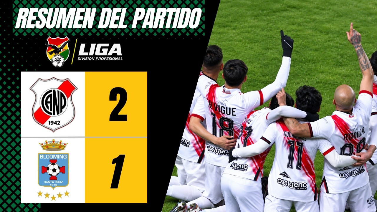 Nacional Potosí vs Blooming ภาพวิดีโอไฮไลท์ฟุตบอล