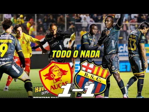 Aucas vs Barcelona SC ภาพวิดีโอไฮไลท์ฟุตบอล