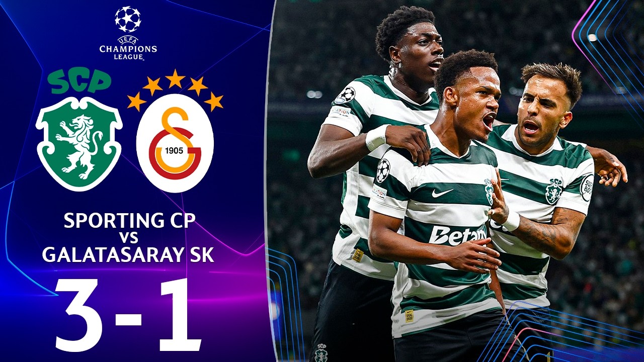 Sporting CP vs Galatasaray ภาพวิดีโอไฮไลท์ฟุตบอล