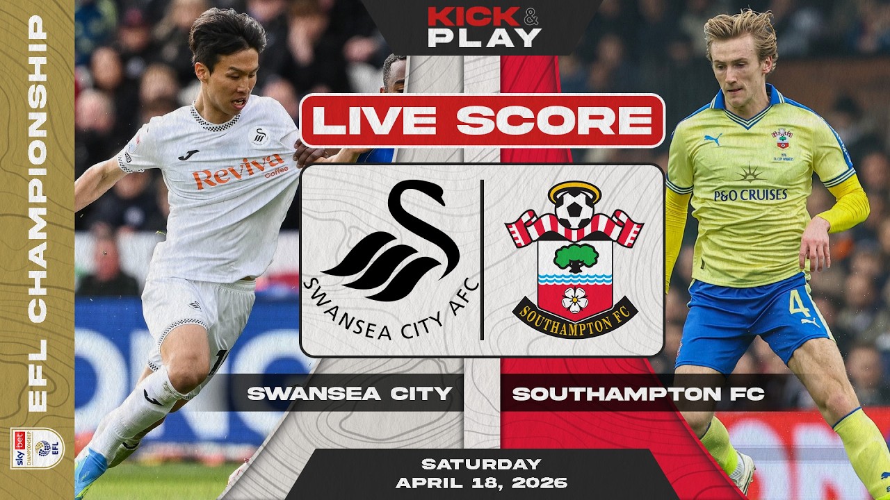 Southampton vs Swansea City ภาพถ่ายทอดสดฟุตบอล