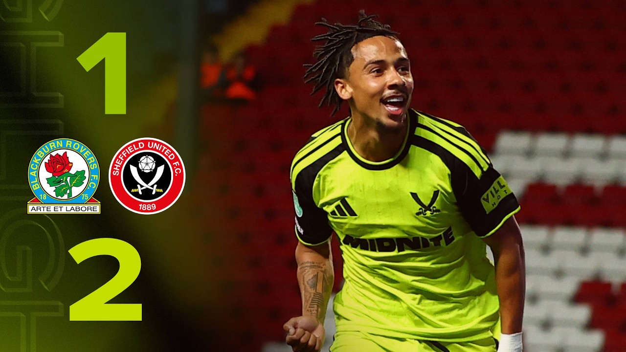 Blackburn Rovers vs Sheffield United ภาพวิดีโอไฮไลท์ฟุตบอล