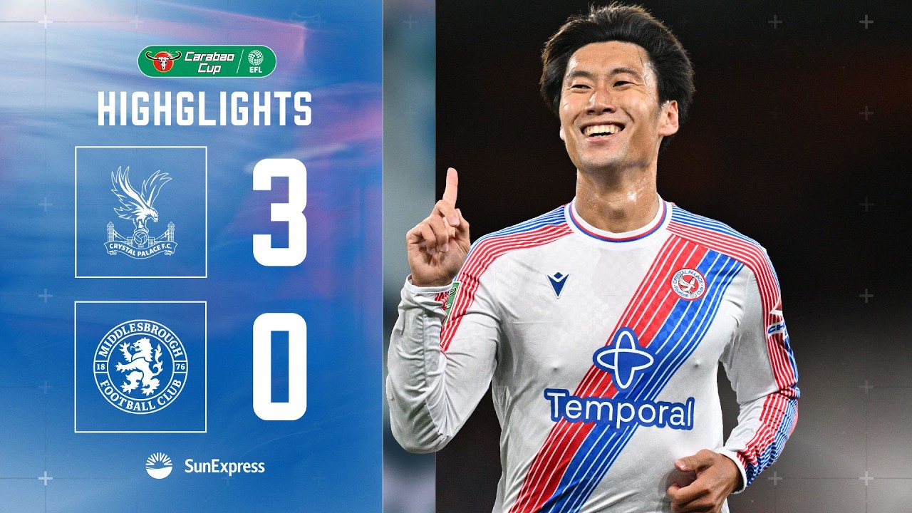 Crystal Palace vs Middlesbrough วิดีโอฟุตบอล