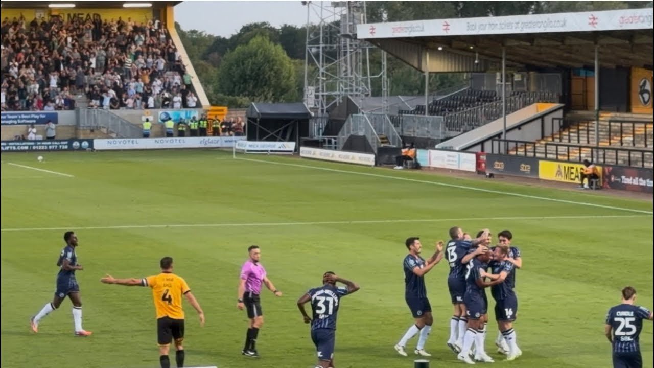 Cambridge United vs Millwall ภาพวิดีโอไฮไลท์ฟุตบอล