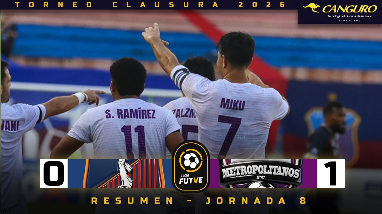 Monagas SC vs Metropolitanos วิดีโอฟุตบอล