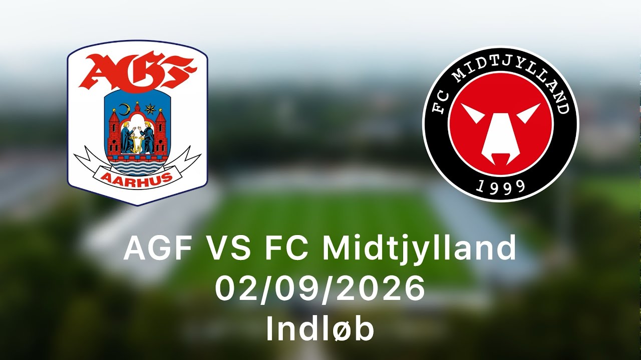 AGF vs FC Midtjylland ภาพวิดีโอไฮไลท์ฟุตบอล