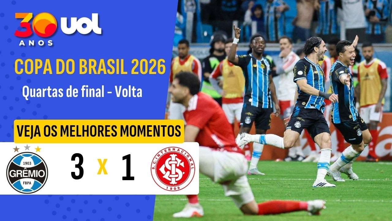 Grêmio vs Internacional วิดีโอฟุตบอล