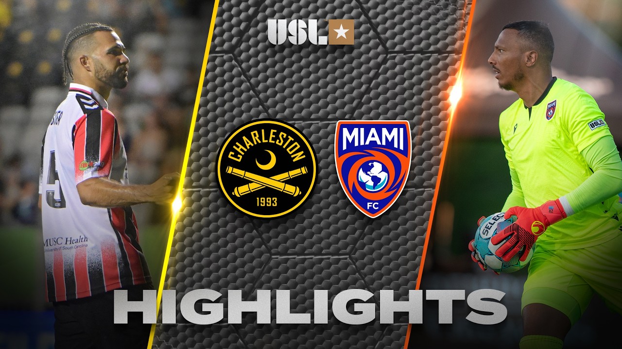 Charleston Battery vs Miami FC ภาพวิดีโอไฮไลท์ฟุตบอล