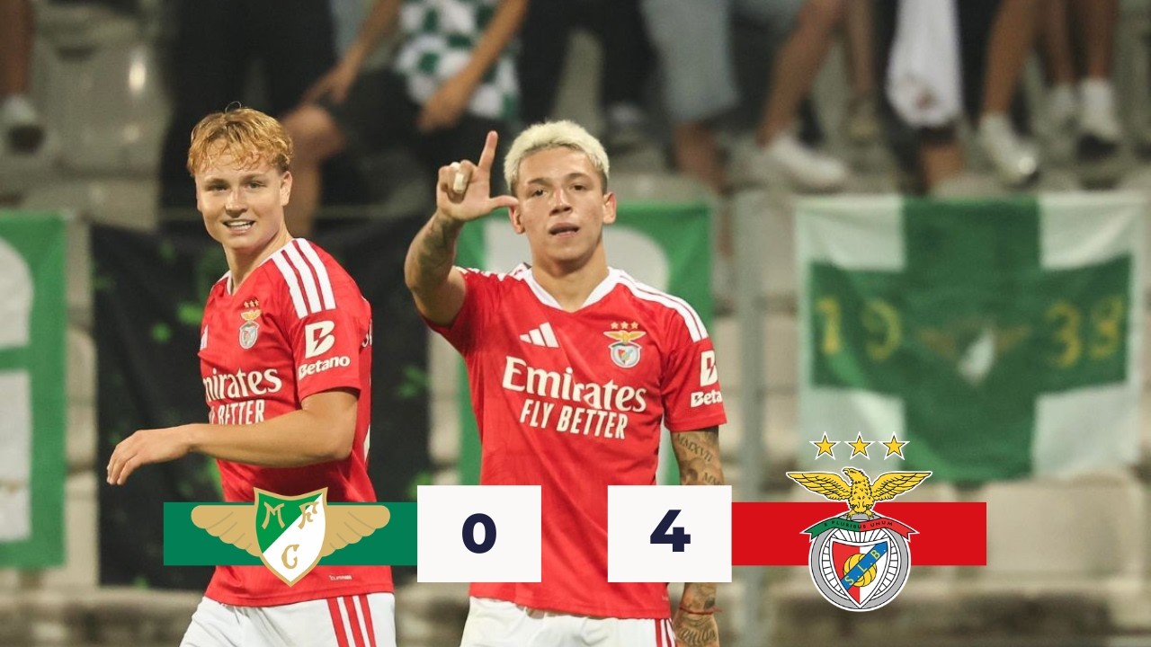 Moreirense vs Benfica ภาพวิดีโอไฮไลท์ฟุตบอล
