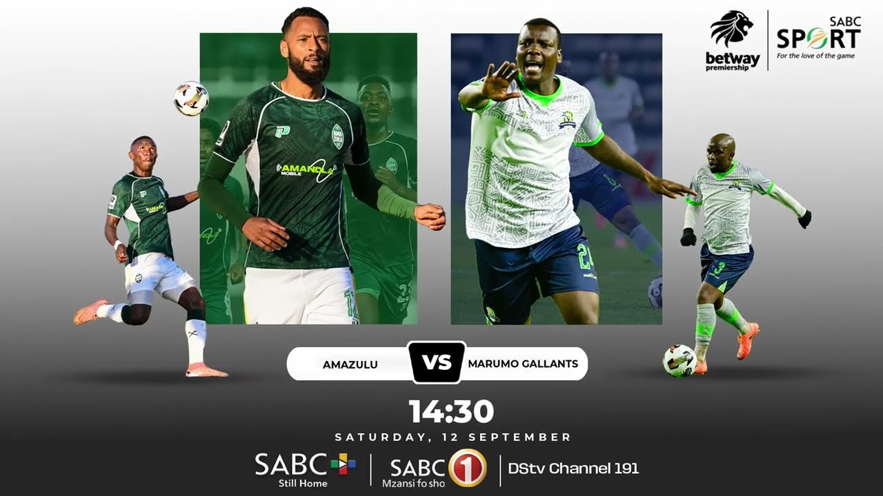 AmaZulu vs Marumo Gallants ภาพถ่ายทอดสดฟุตบอล