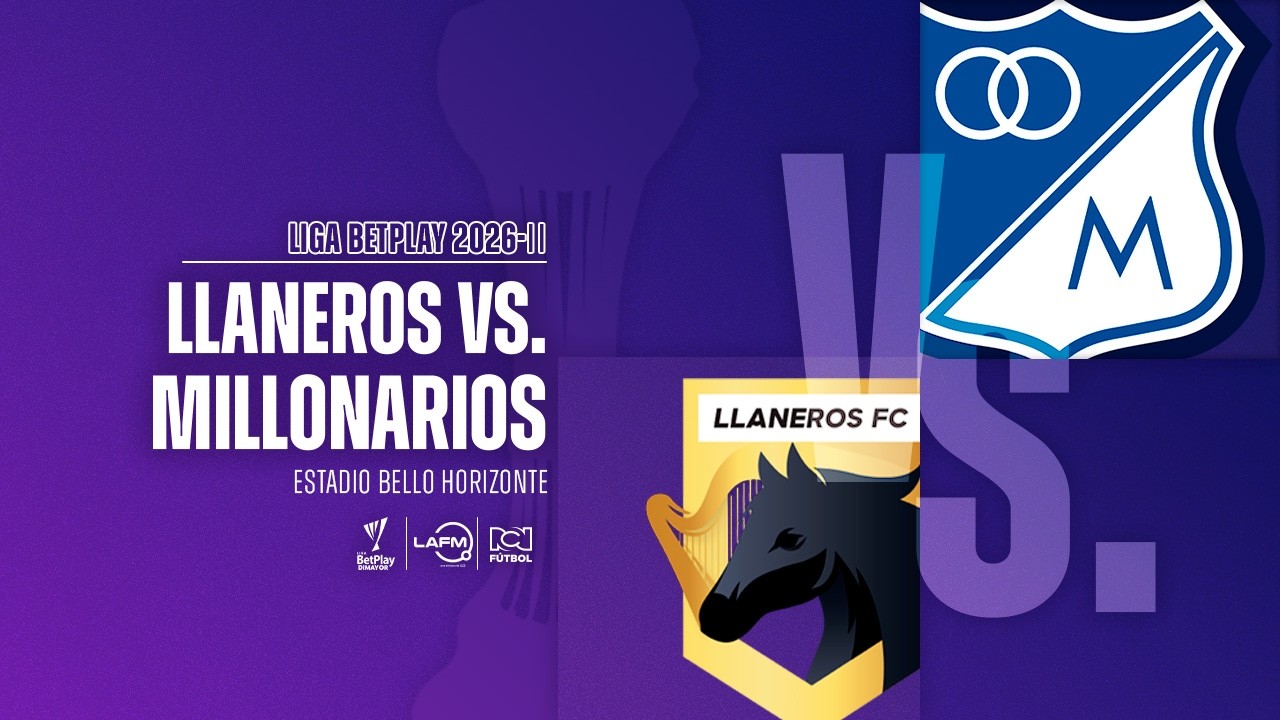 Llaneros FC vs Millonarios วิดีโอฟุตบอล
