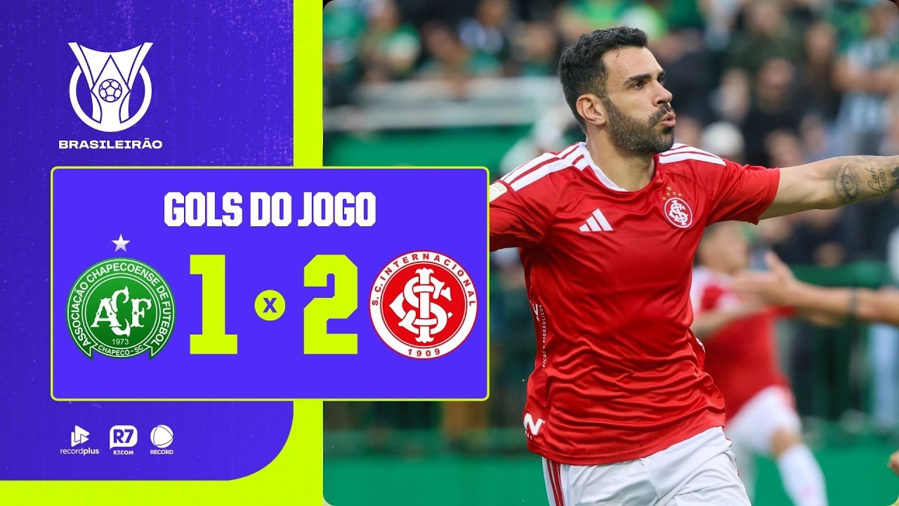 Chapecoense vs Internacional ภาพวิดีโอไฮไลท์ฟุตบอล