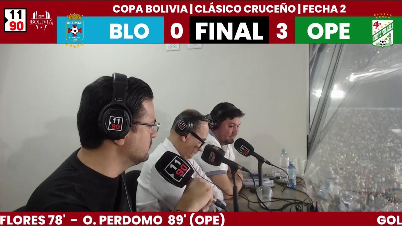 Blooming vs Oriente Petrolero วิดีโอฟุตบอล