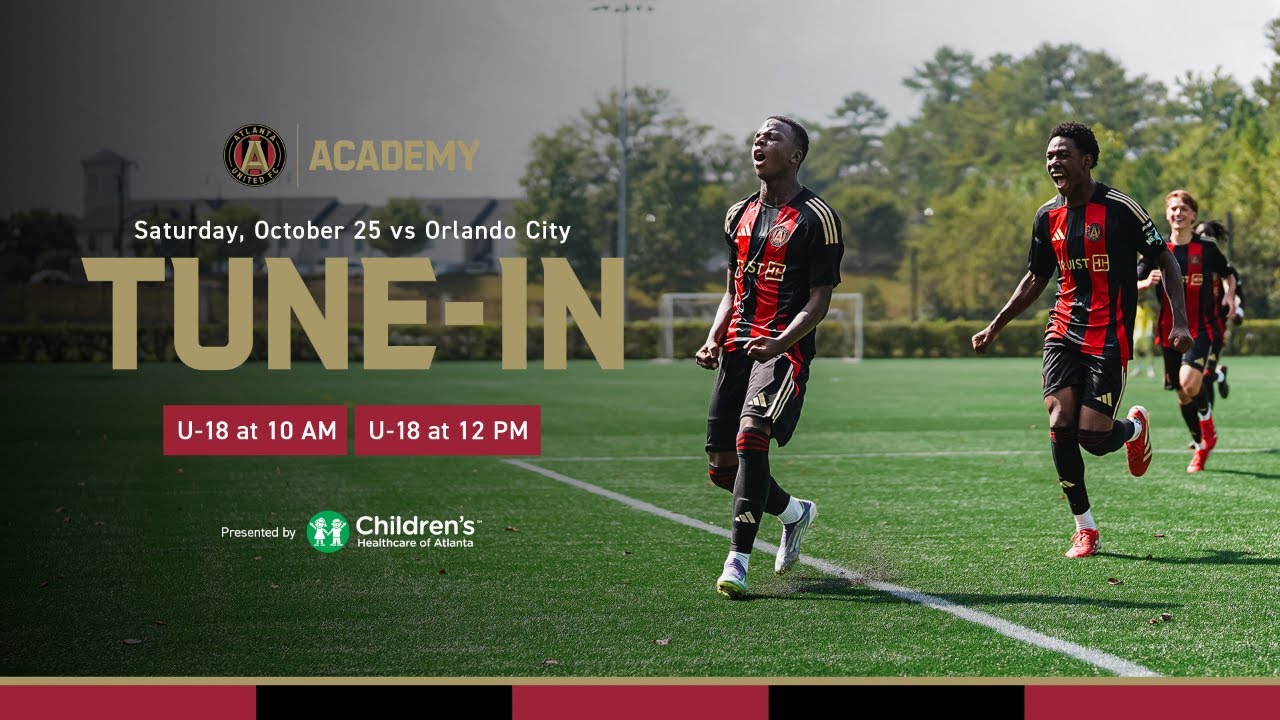 LIVE | Atlanta United Academy vs. Orlando City ภาพถ่ายทอดสดฟุตบอล