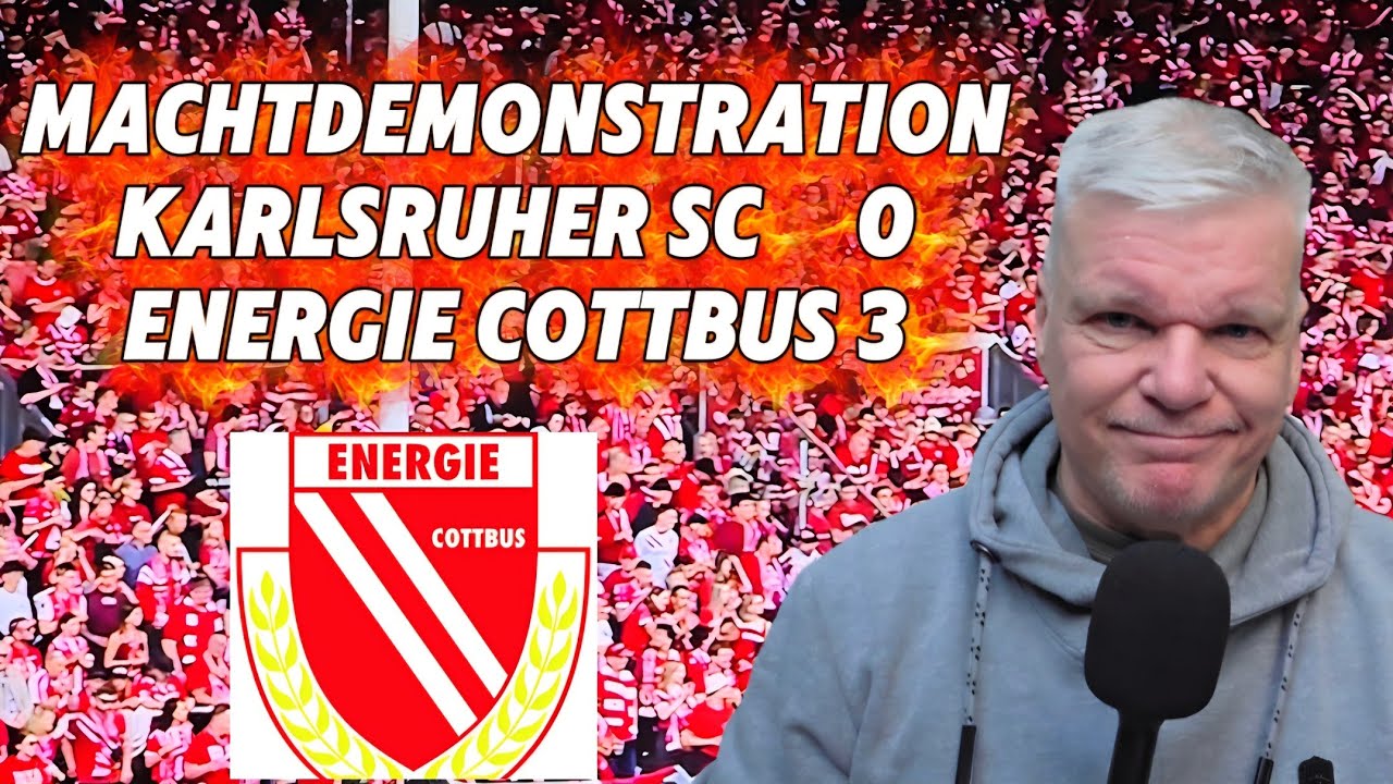Karlsruher SC vs Energie Cottbus วิดีโอฟุตบอล