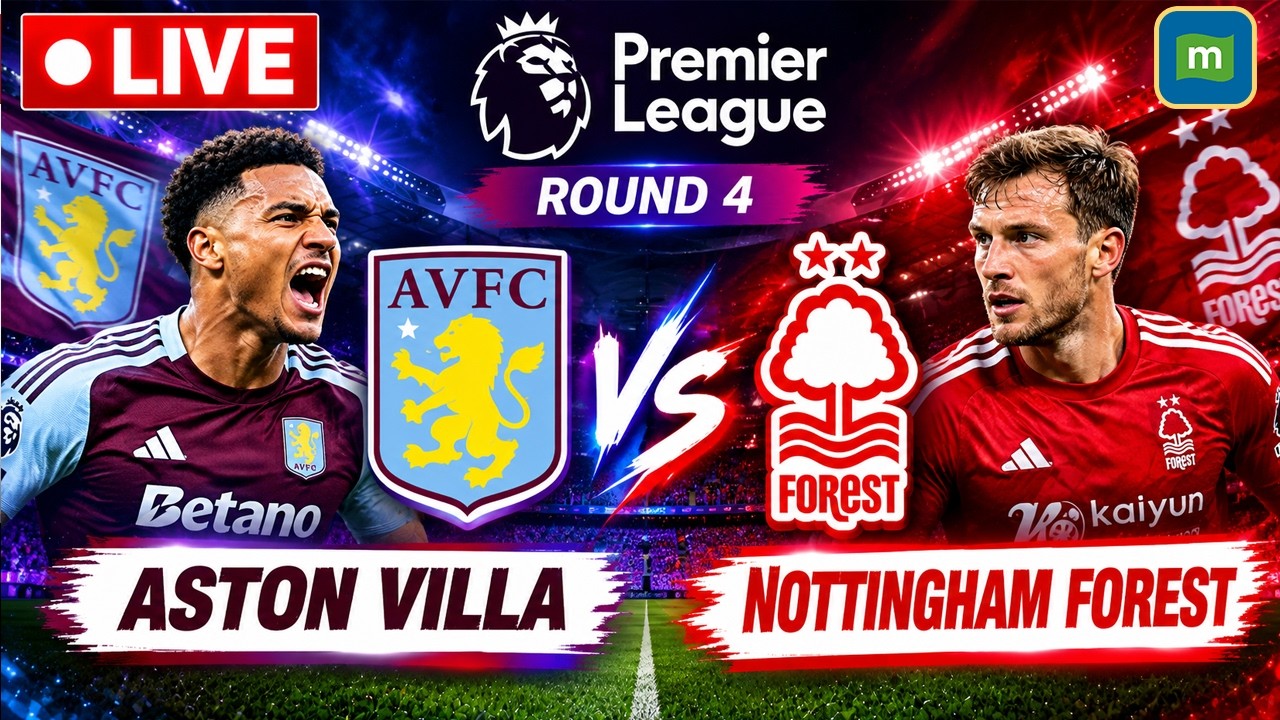 Aston Villa vs Nottingham Forest ภาพถ่ายทอดสดฟุตบอล