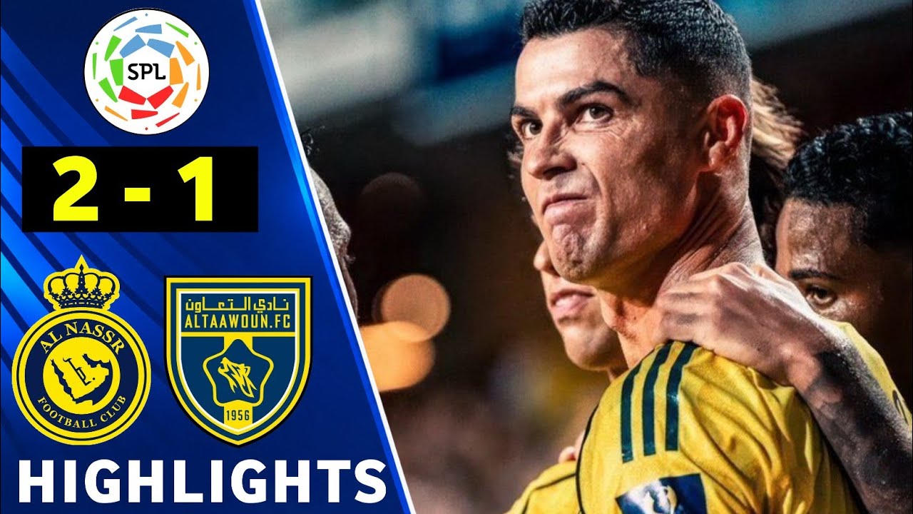 Al Nassr vs Al Taawoun วิดีโอฟุตบอล